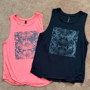 Set of 2 MPG tank tops